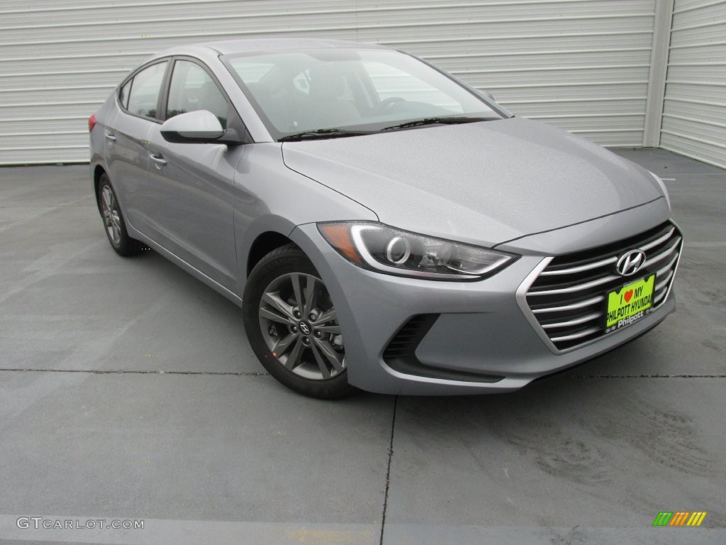 2017 Silver Hyundai Elantra Se 110473068 Gtcarlot Com