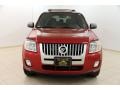 2008 Vivid Red Metallic Mercury Mariner I4  photo #2