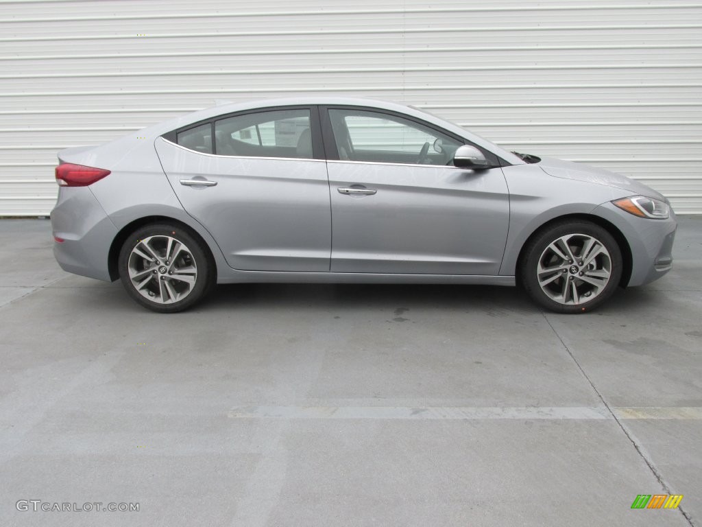 2017 Elantra Limited - Gray / Gray photo #3