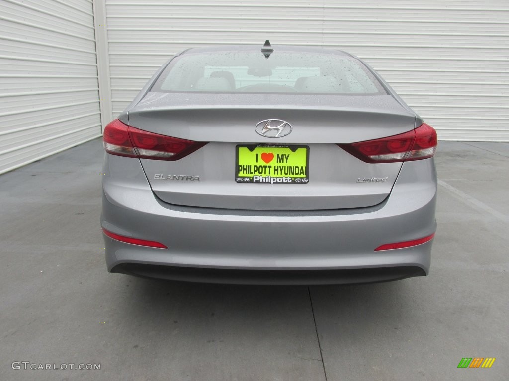 2017 Elantra Limited - Gray / Gray photo #5