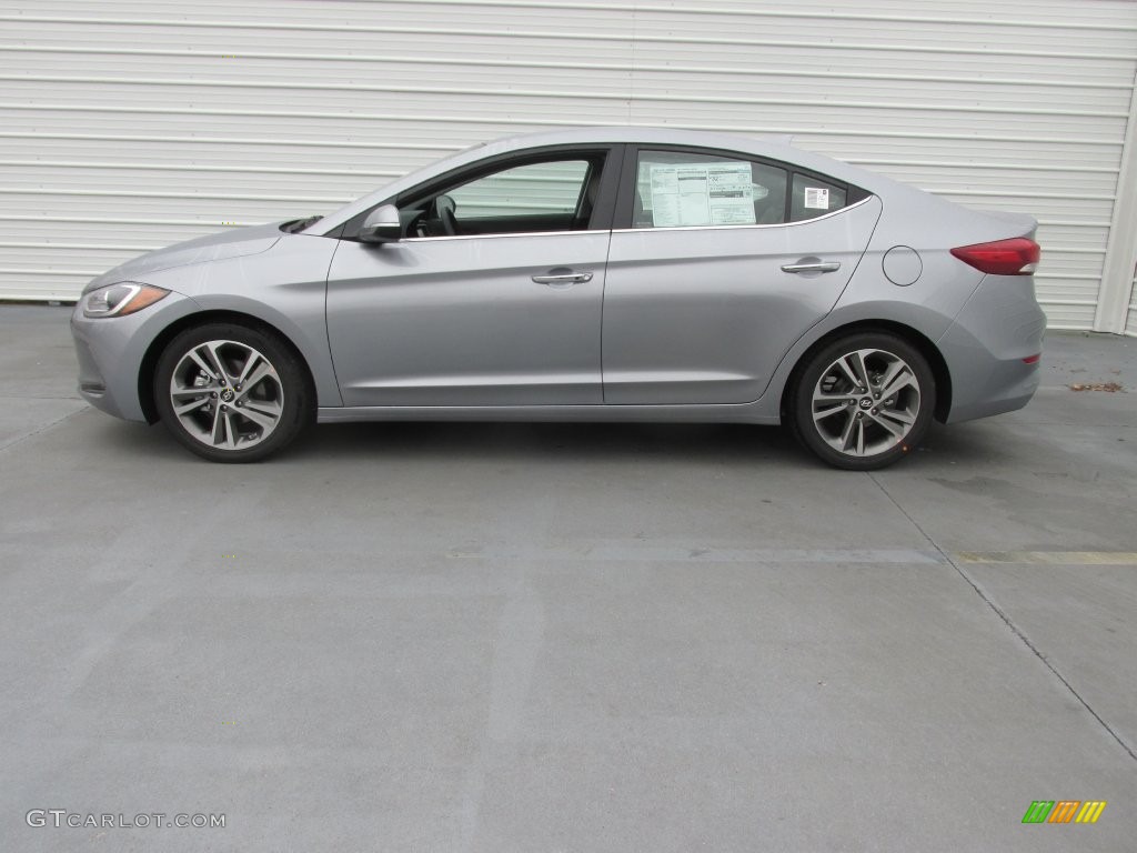 Gray 2017 Hyundai Elantra Limited Exterior Photo #110490773