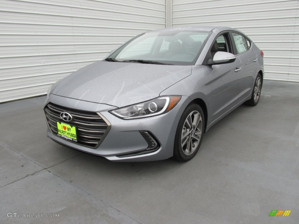 2017 Elantra Limited - Gray / Gray photo #7