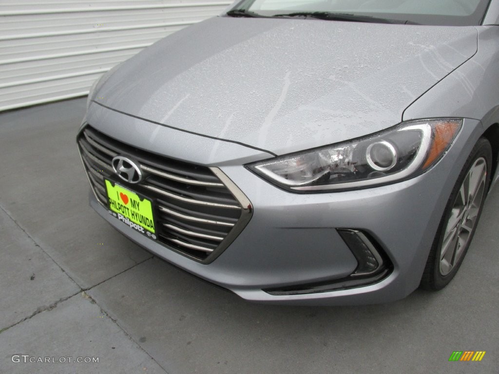 2017 Elantra Limited - Gray / Gray photo #10