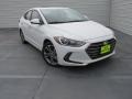 2017 White Hyundai Elantra Limited  photo #2