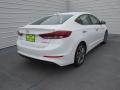 2017 White Hyundai Elantra Limited  photo #4