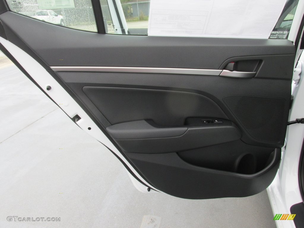 2017 Elantra Limited - White / Black photo #17