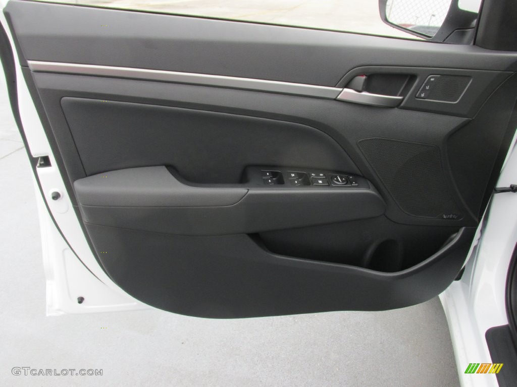 2017 Elantra Limited - White / Black photo #20