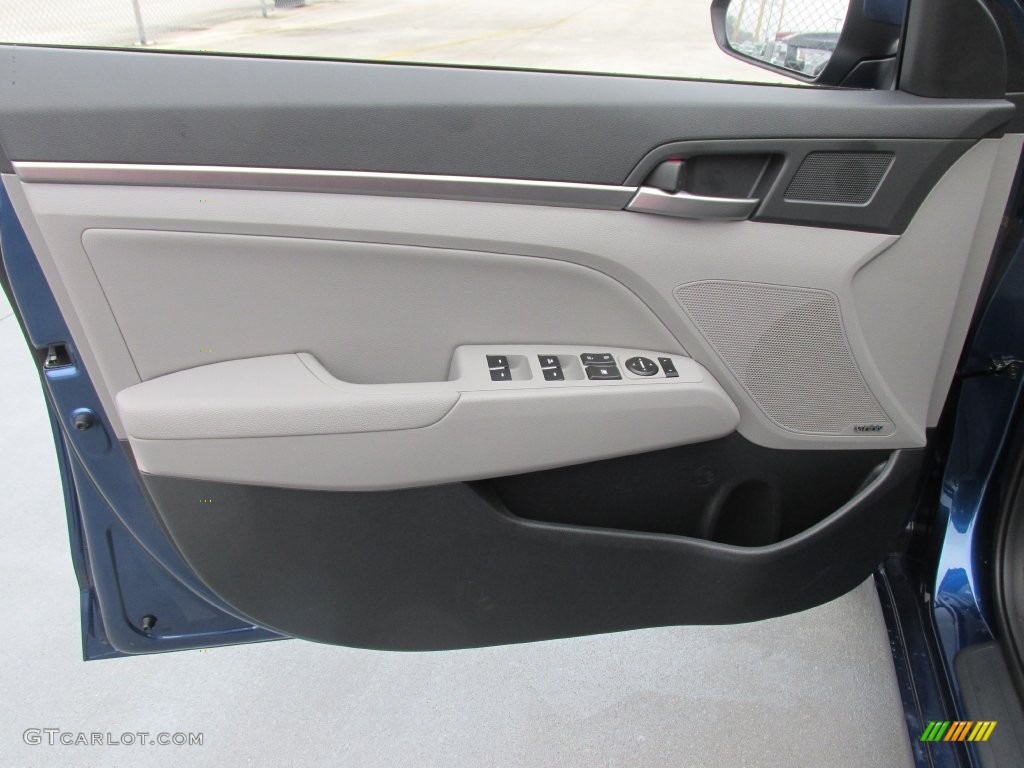 2017 Elantra Limited - Lakeside Blue / Gray photo #20