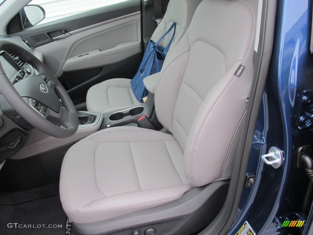 2017 Elantra Limited - Lakeside Blue / Gray photo #22