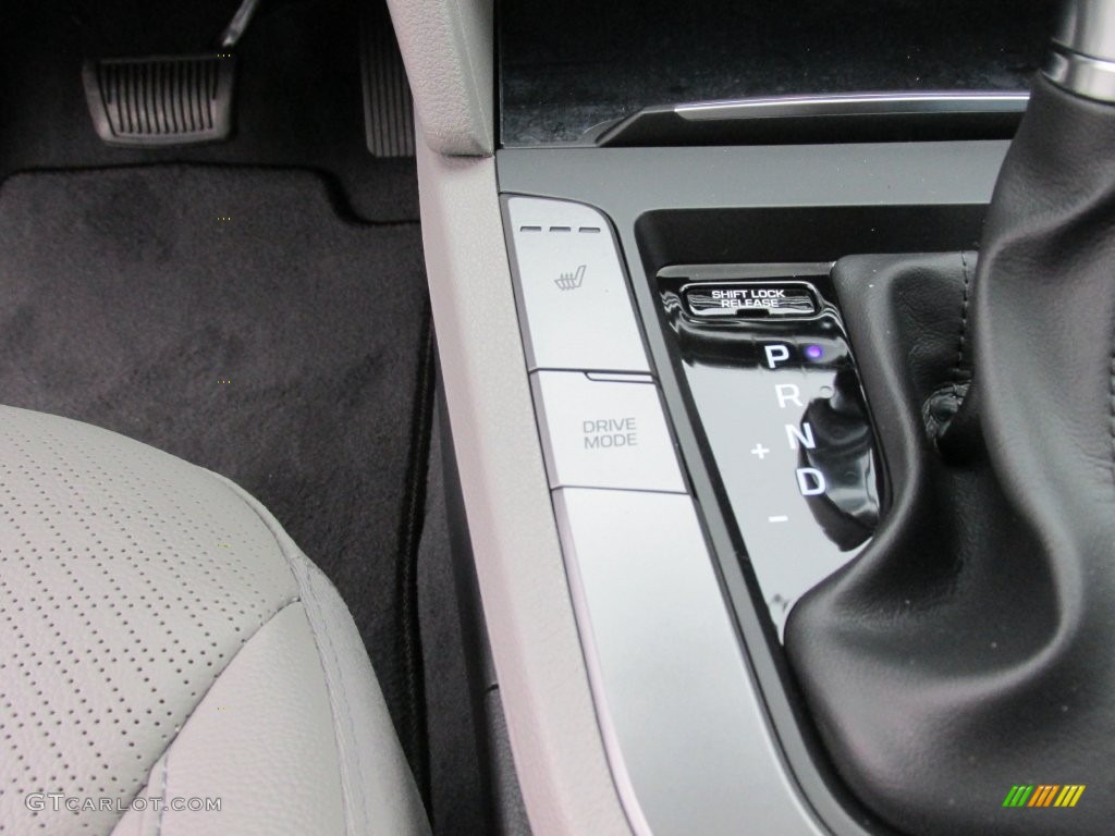 2017 Elantra Limited - Lakeside Blue / Gray photo #30