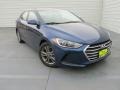 2017 Lakeside Blue Hyundai Elantra SE  photo #2