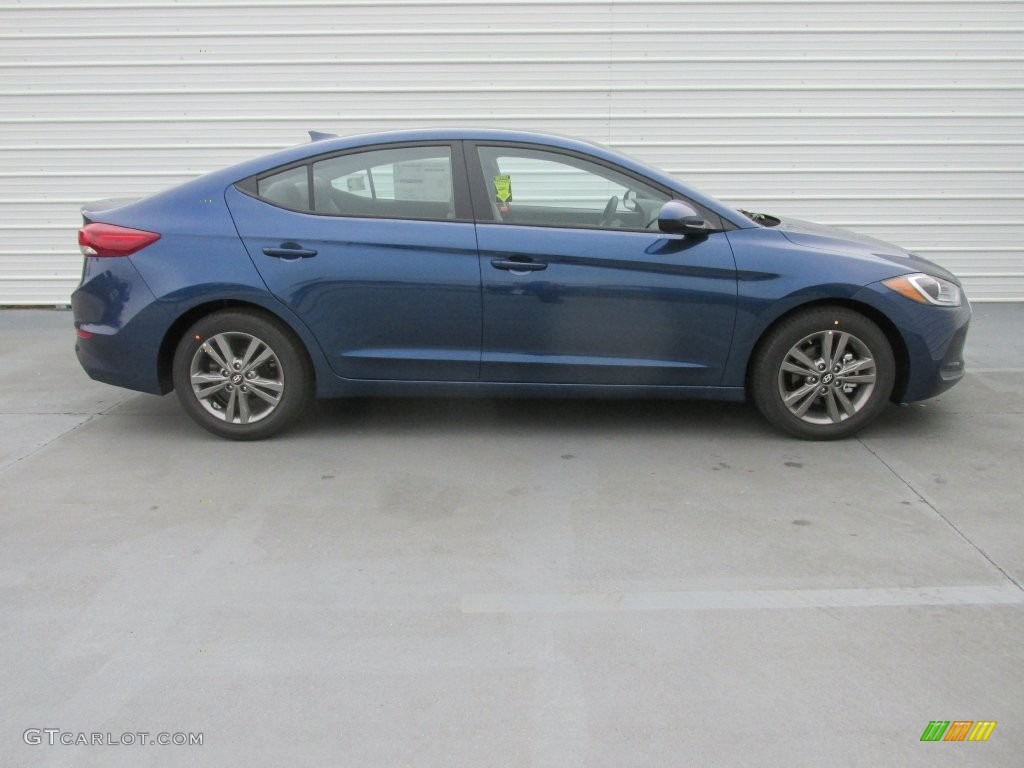 2017 Elantra SE - Lakeside Blue / Gray photo #3