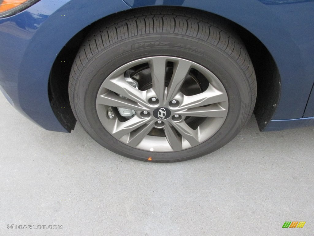 2017 Elantra SE - Lakeside Blue / Gray photo #11