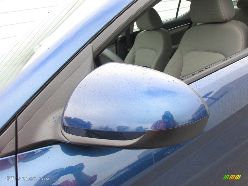2017 Elantra SE - Lakeside Blue / Gray photo #12