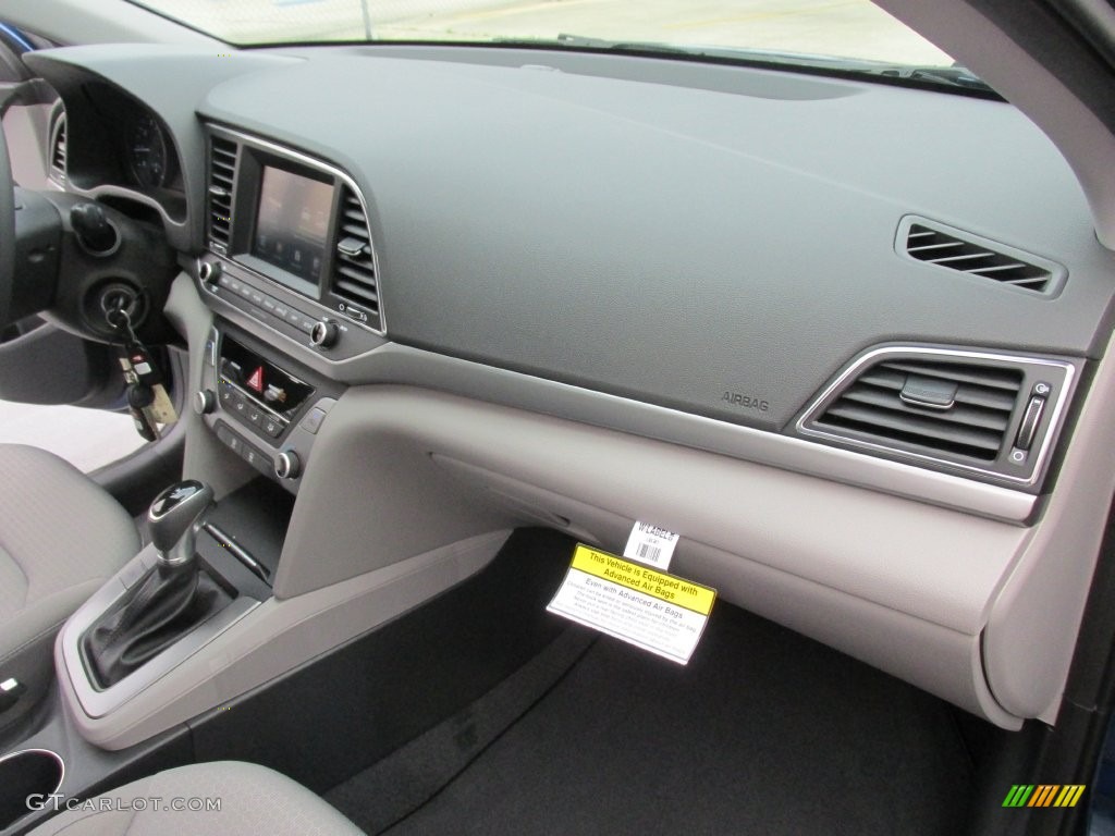 2017 Elantra SE - Lakeside Blue / Gray photo #16