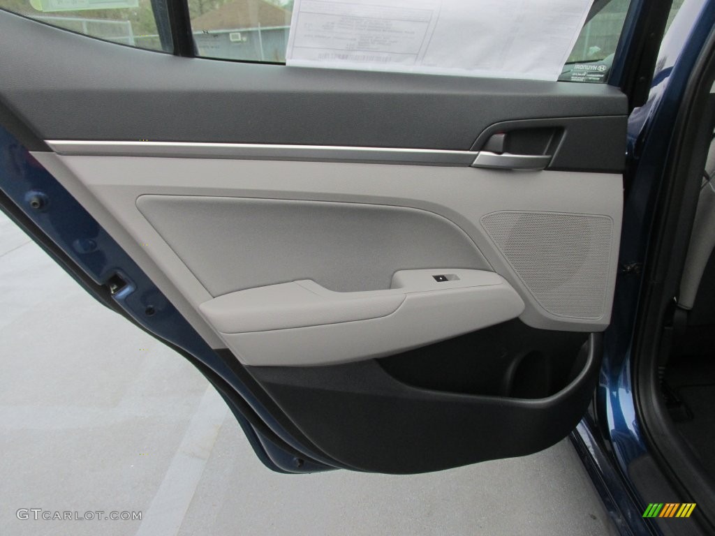 2017 Elantra SE - Lakeside Blue / Gray photo #17