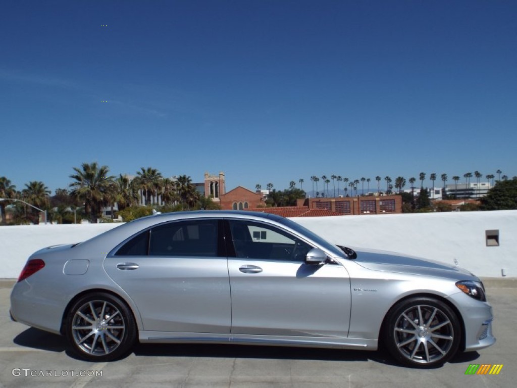 Iridium Silver Metallic 2015 Mercedes-Benz S 65 AMG Sedan Exterior Photo #110495450