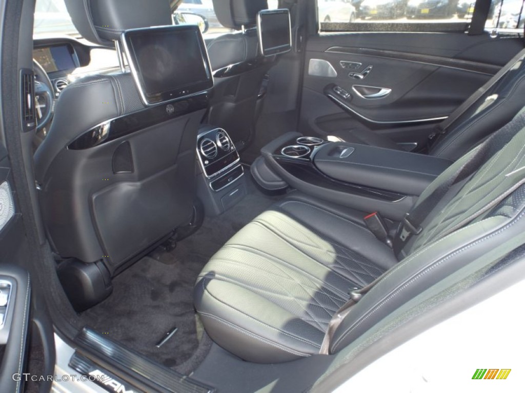 2015 Mercedes-Benz S 65 AMG Sedan Rear Seat Photo #110495687