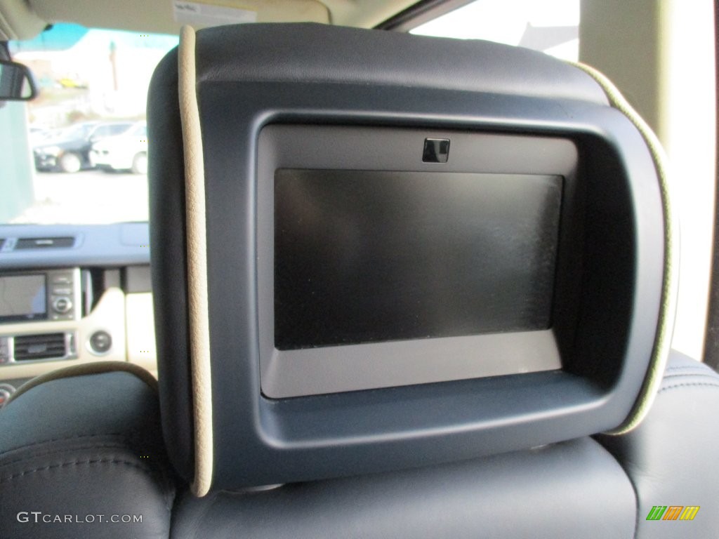 2010 Range Rover Supercharged - Alaska White / Navy Blue/Parchment photo #15