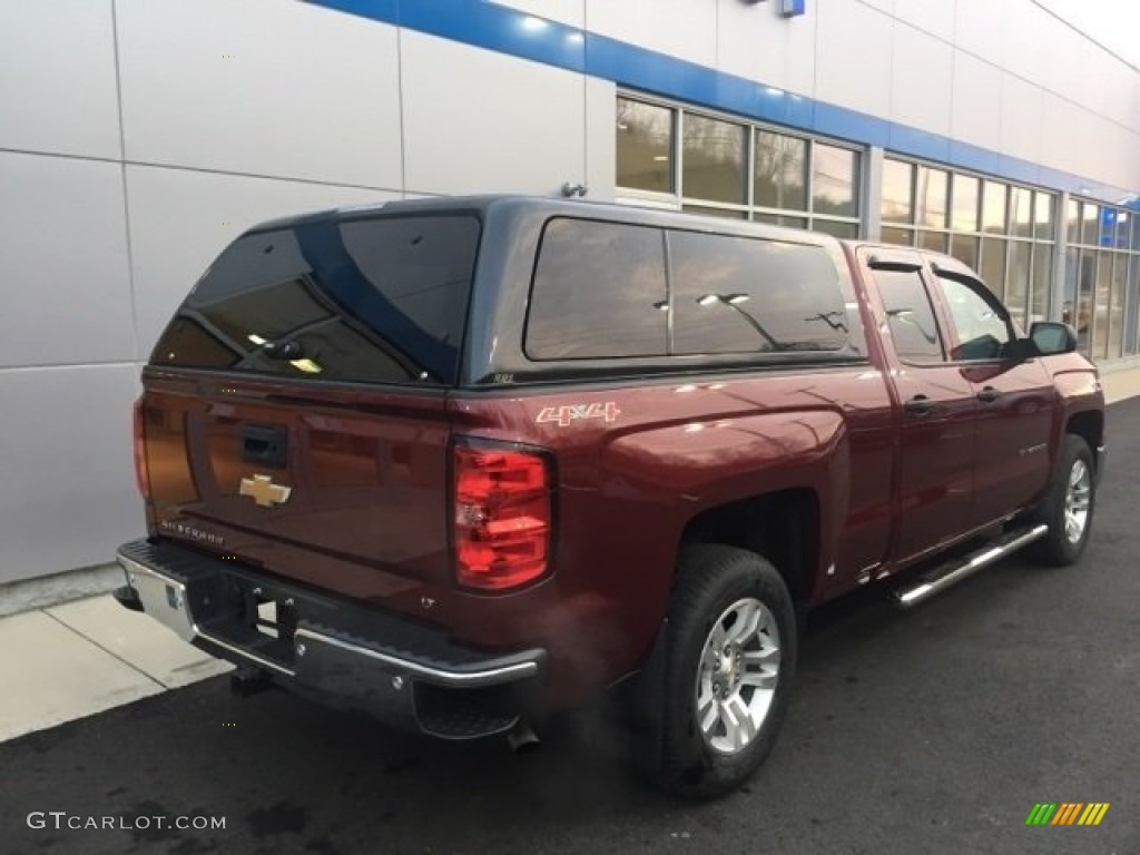2014 Silverado 1500 LT Double Cab 4x4 - Victory Red / Jet Black/Dark Ash photo #7