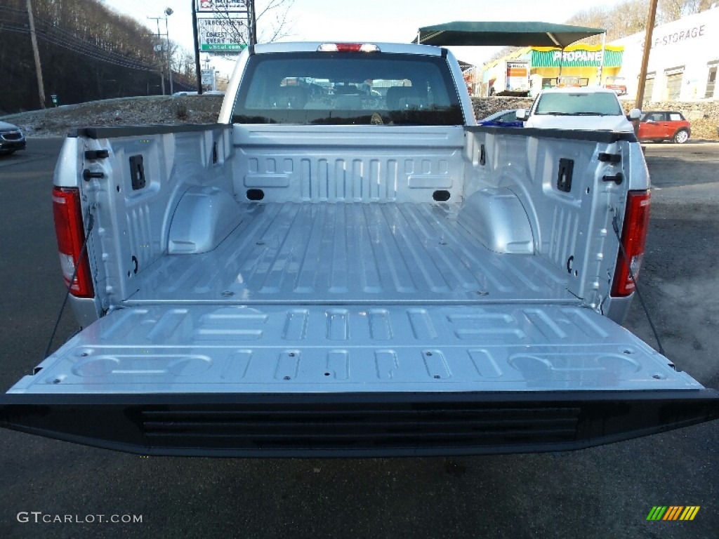 2016 F150 XL SuperCab 4x4 - Ingot Silver / Medium Earth Gray photo #6