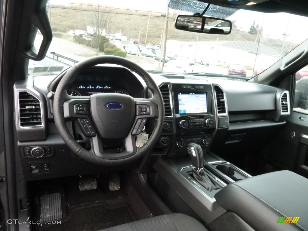 2016 F150 XLT SuperCrew 4x4 - Lithium Gray / Black photo #8