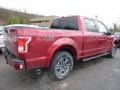 2016 Ruby Red Ford F150 XLT SuperCrew 4x4  photo #2