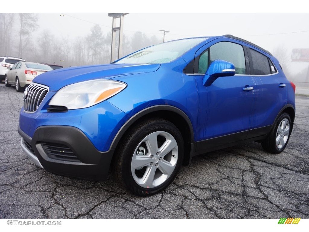 Coastal Blue Metallic 2016 Buick Encore Standard Encore Model Exterior Photo #110497892