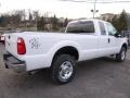 Oxford White - F250 Super Duty XLT Super Cab 4x4 Photo No. 2