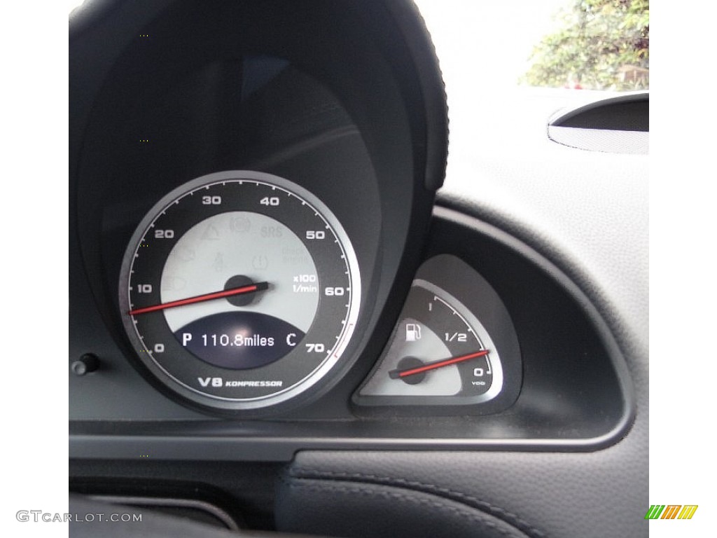 2007 SL 55 AMG Roadster - Alabaster White / Black photo #61