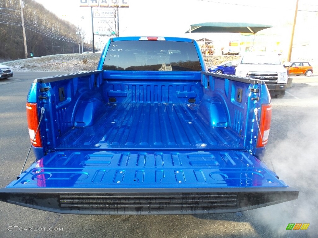 2016 F150 XLT SuperCab 4x4 - Blue Flame / Medium Earth Gray photo #6