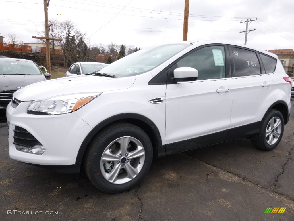 2016 Escape SE 4WD - Oxford White / Charcoal Black photo #5