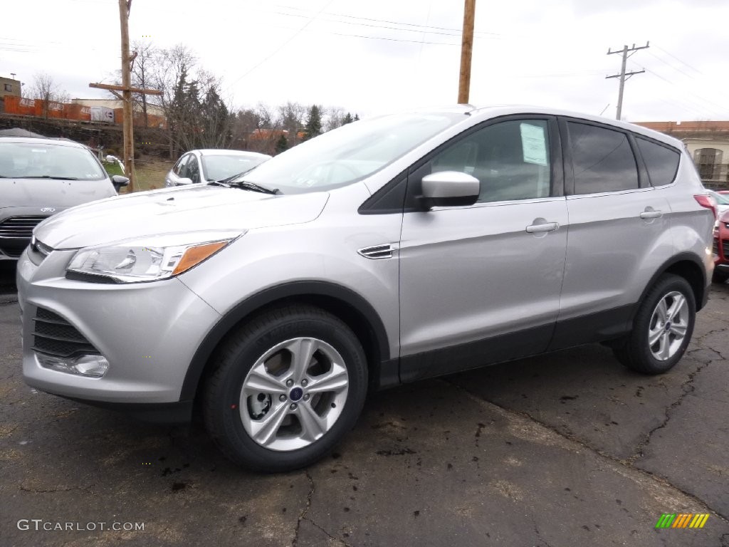 2016 Escape SE 4WD - Ingot Silver Metallic / Charcoal Black photo #5