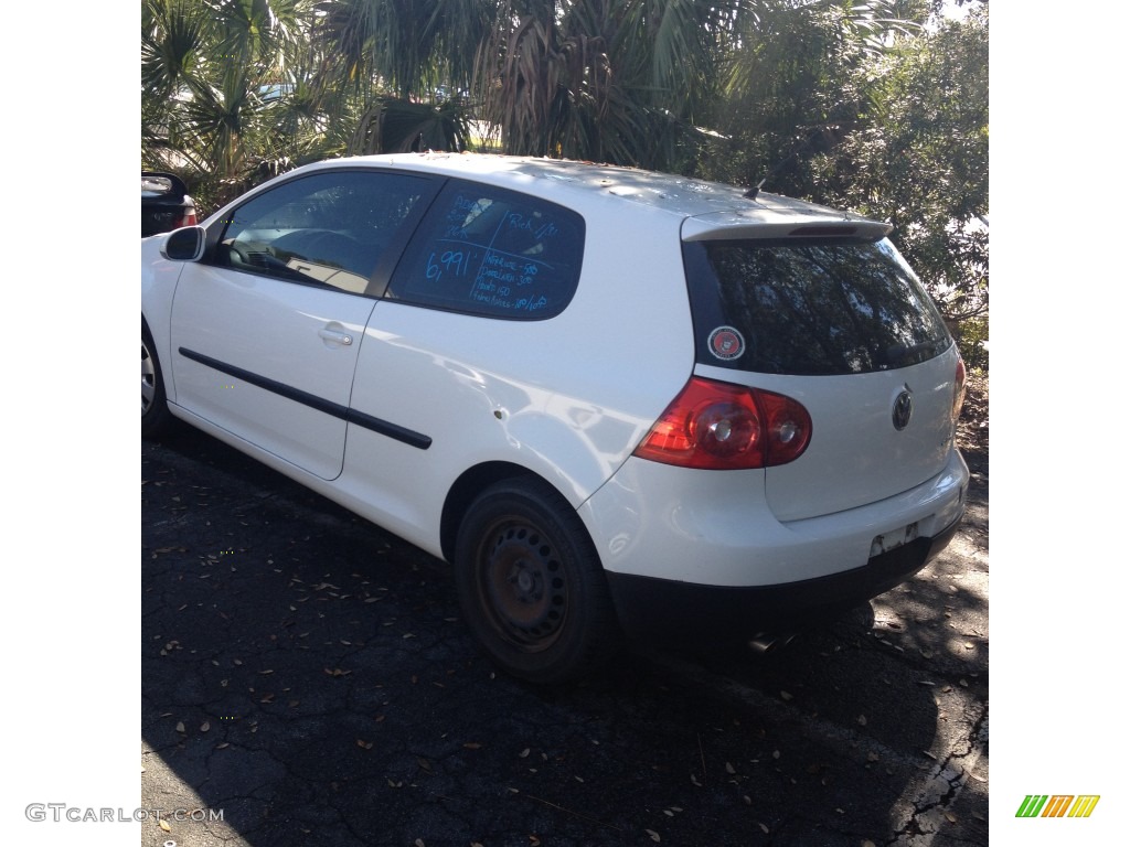 2007 Rabbit 2 Door - Candy White / Anthracite photo #1