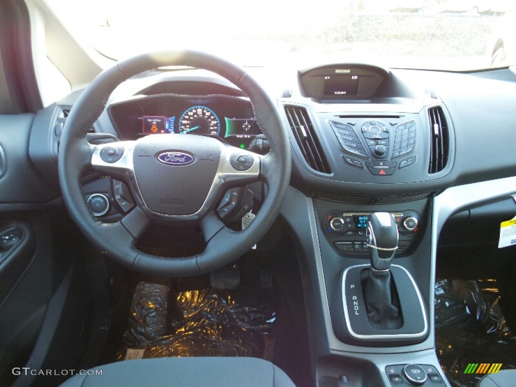 2016 Ford C-Max Hybrid SE Charcoal Black Dashboard Photo #110500967