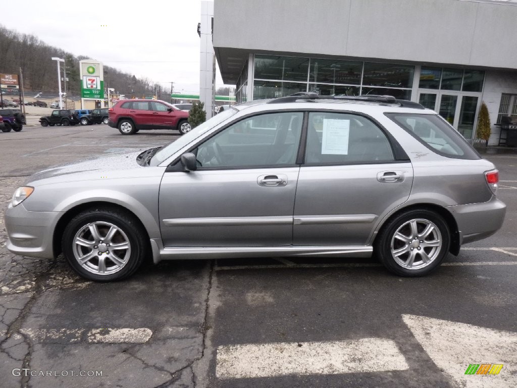 2007 Impreza Outback Sport Wagon - Urban Gray Metallic / Graphite Gray photo #2