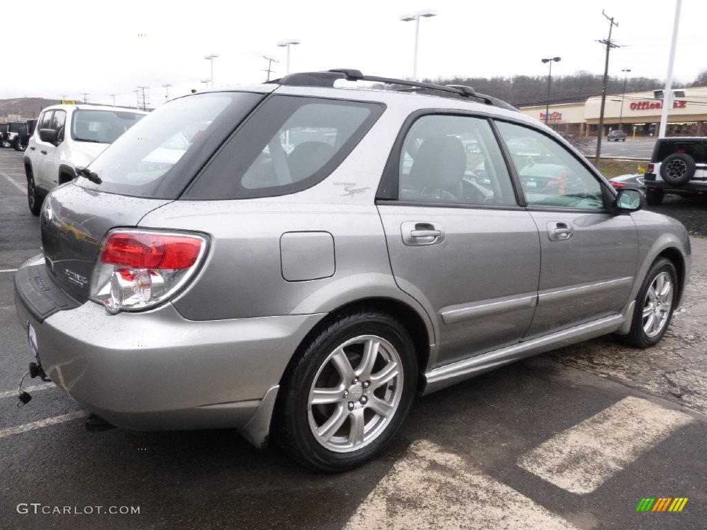 2007 Impreza Outback Sport Wagon - Urban Gray Metallic / Graphite Gray photo #6