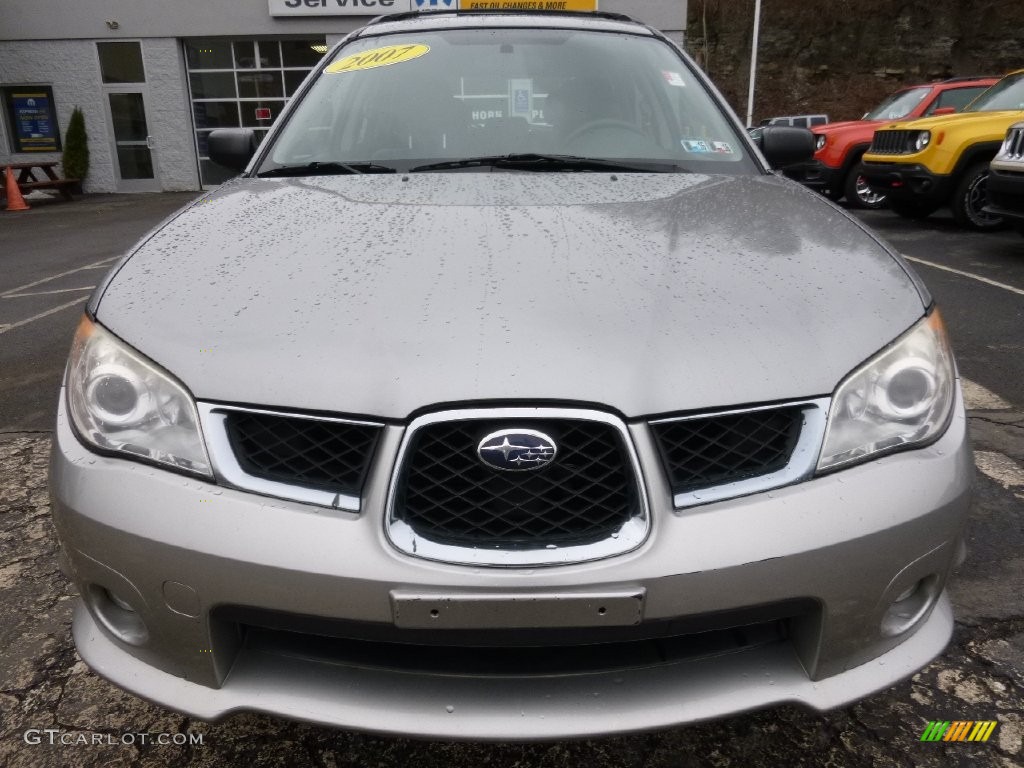 2007 Impreza Outback Sport Wagon - Urban Gray Metallic / Graphite Gray photo #9