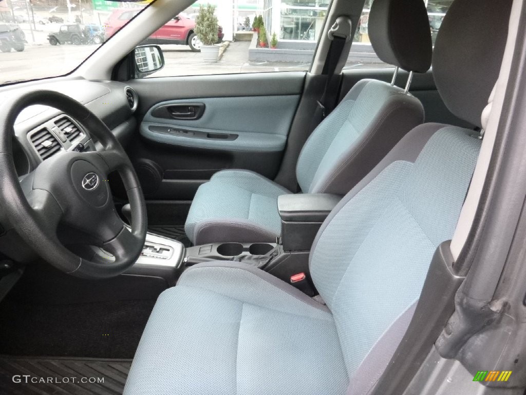 2007 Impreza Outback Sport Wagon - Urban Gray Metallic / Graphite Gray photo #12