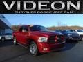 Deep Cherry Red Crystal Pearl 2012 Dodge Ram 1500 Sport Crew Cab 4x4