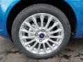 2016 Blue Candy Metallic Ford Fiesta Titanium Hatchback  photo #5