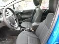 Charcoal Black 2016 Ford Fiesta Titanium Hatchback Interior Color