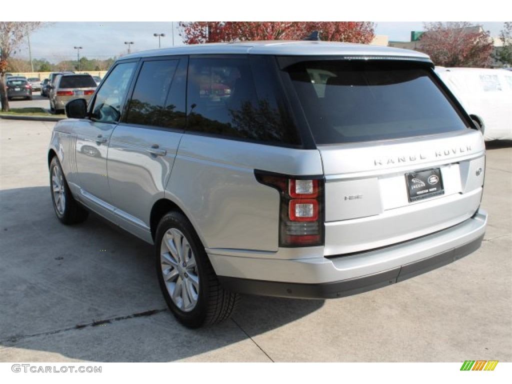 2016 Range Rover HSE - Indus Silver Metallic / Ebony/Ebony photo #7