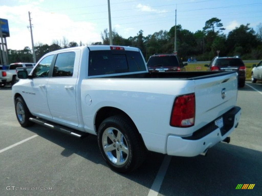 2012 Ram 1500 Sport Crew Cab - Bright White / Dark Slate Gray photo #3