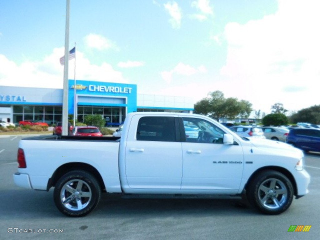 2012 Ram 1500 Sport Crew Cab - Bright White / Dark Slate Gray photo #9