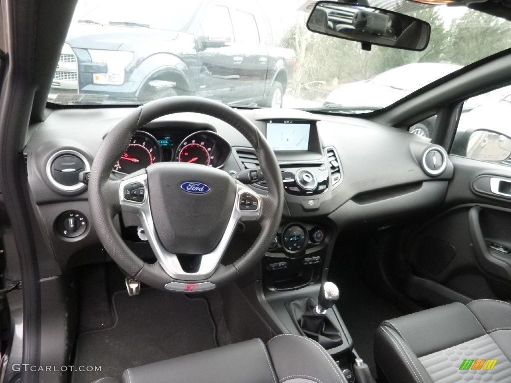 ST Recaro Smoke Storm Interior 2016 Ford Fiesta ST Hatchback Photo #110503517