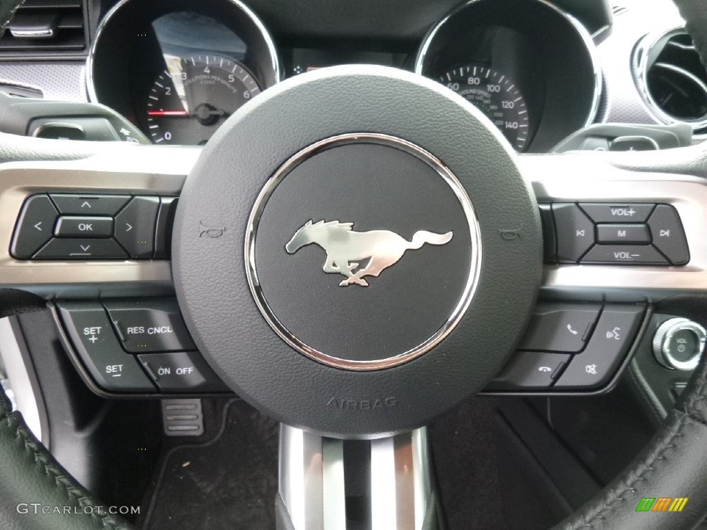 2016 Mustang EcoBoost Coupe - Ingot Silver Metallic / Ebony photo #12