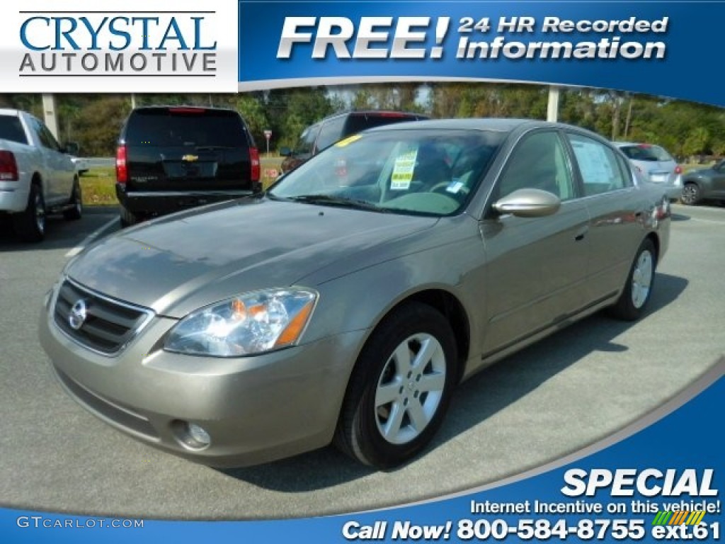 2002 Altima 2.5 S - Polished Pewter Metallic / Charcoal Black photo #1