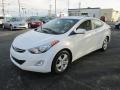 2012 Shimmering White Hyundai Elantra GLS  photo #2