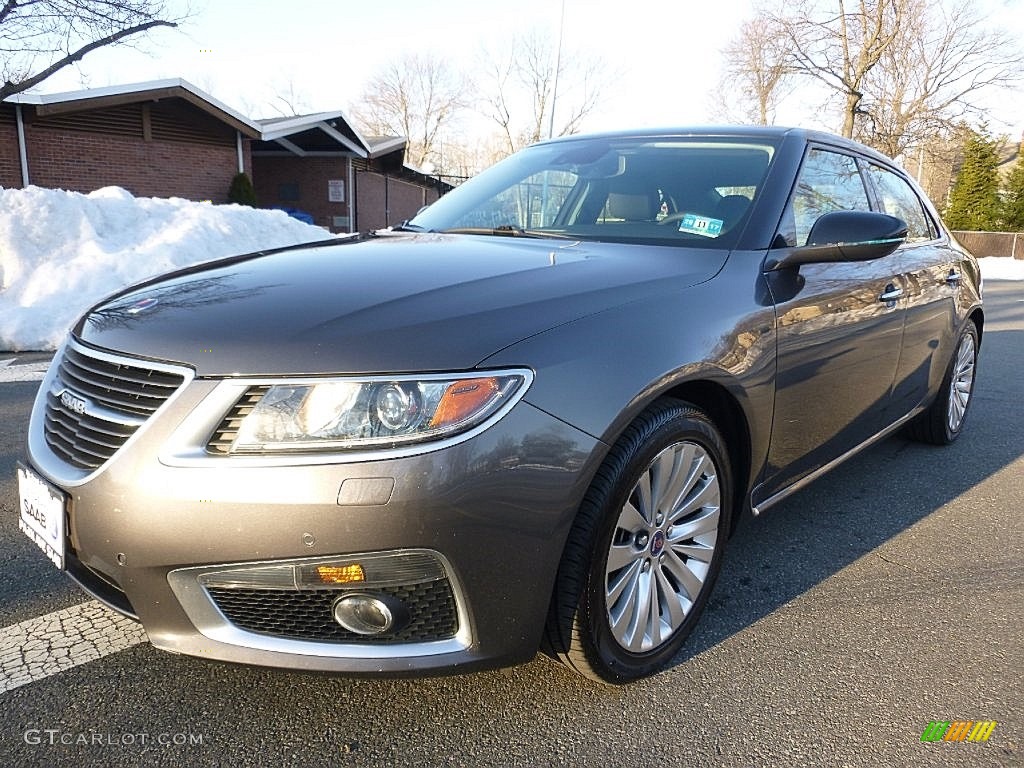 2010 9-5 Aero Sedan XWD - Carbon Grey Metallic / Dark Pewter photo #1